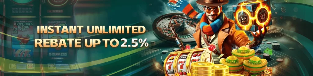 ARIONPLAY instant unlimited rebate promotion for online casino games and rewards