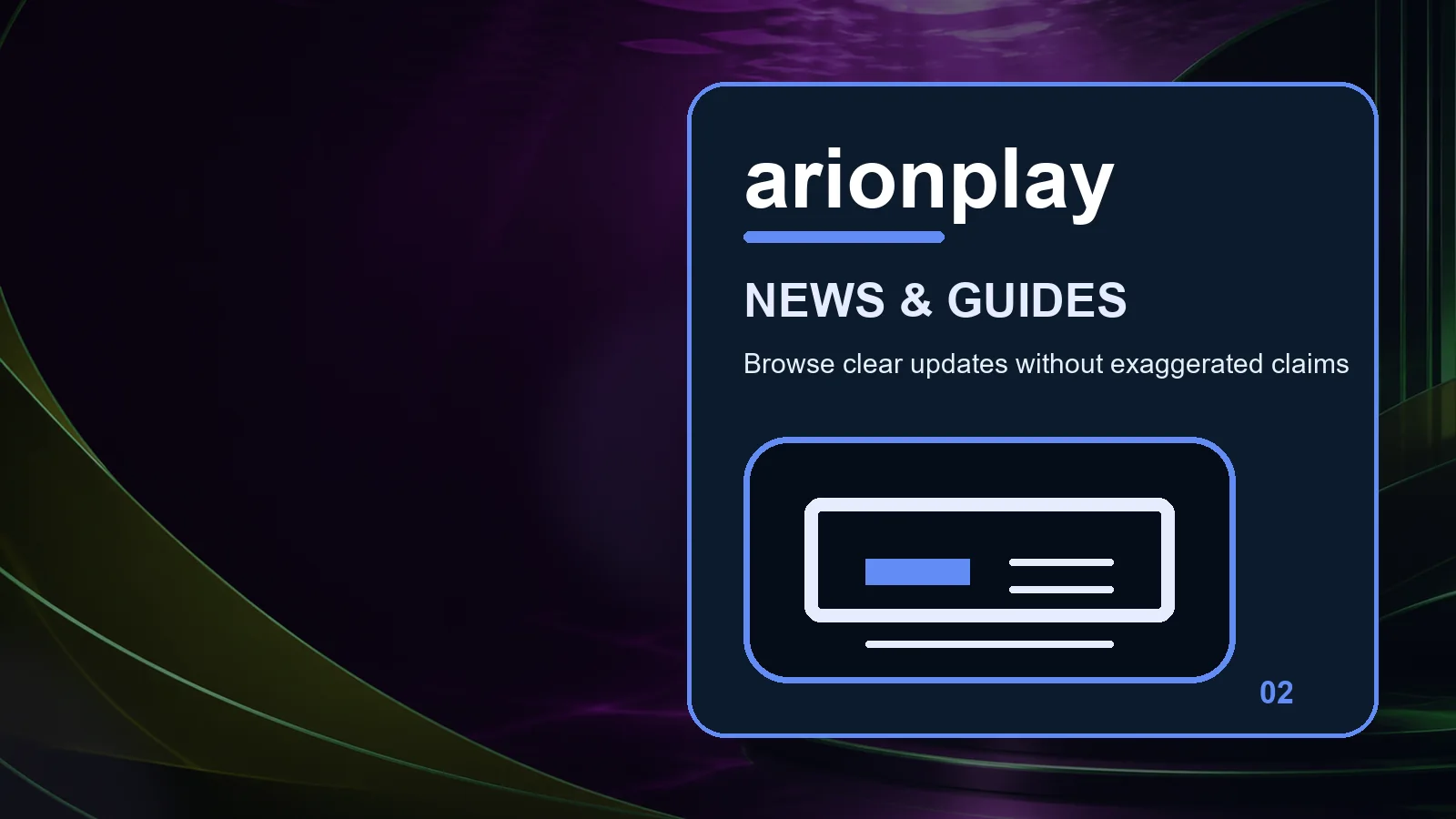 arionplay news full-width visual guide 2